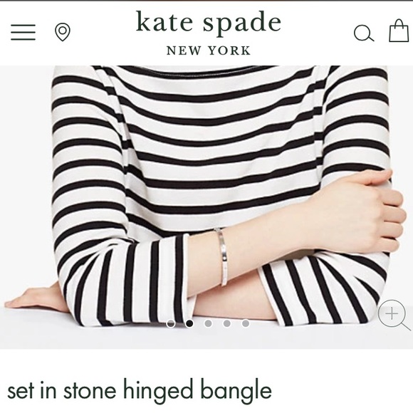 Kate Spade Silver Bangle - Picture 2 of 7